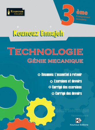 Technologie Génie mécanique 3éme technique