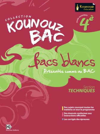 Bac Blanc (section Technique)